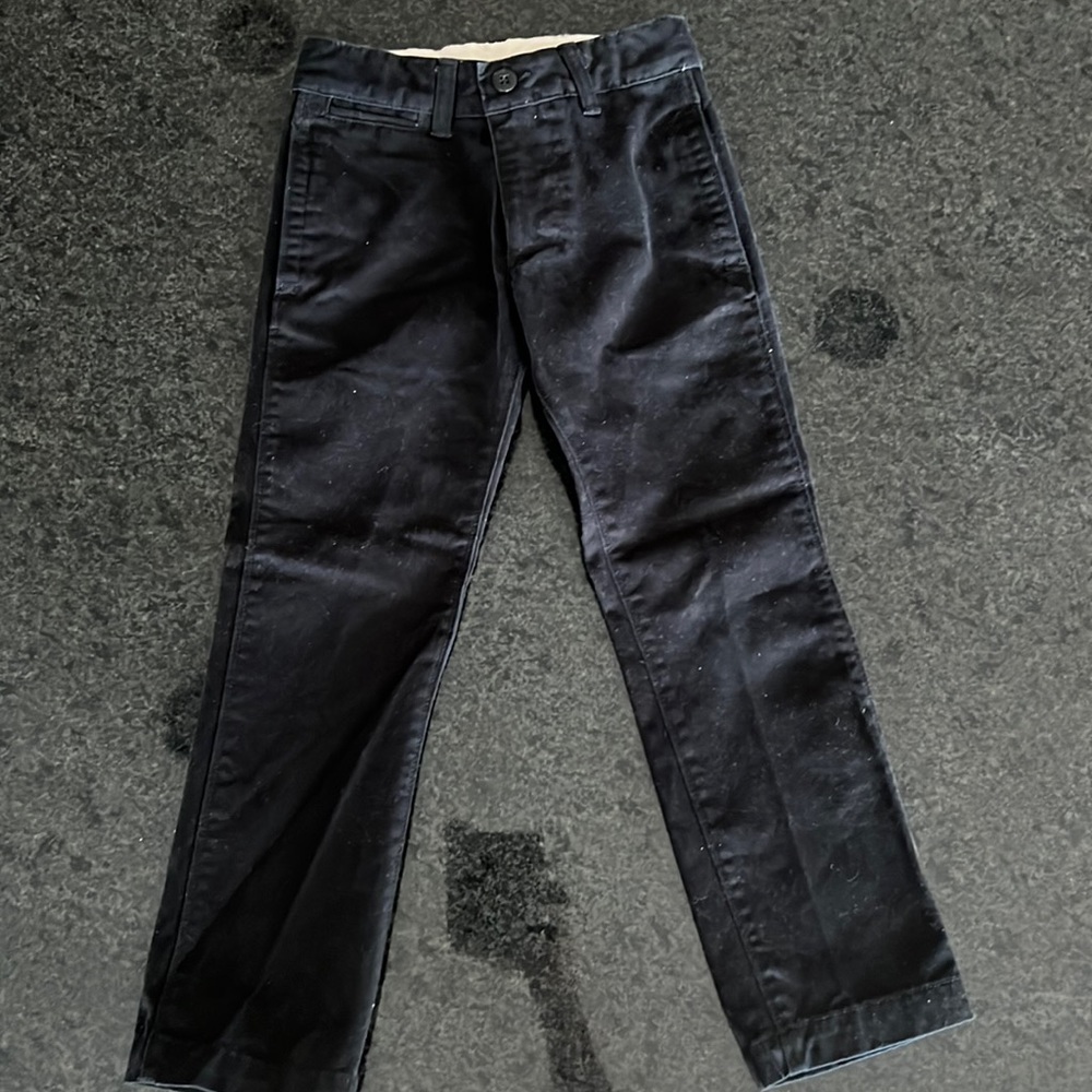 Gap boys Size 6 Black Uniform Pants